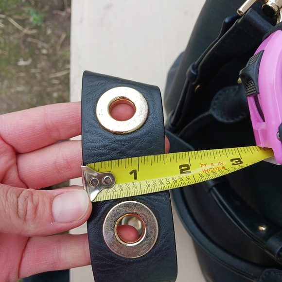 Michael Kors Savannah Medium Saffiano Leather Satchel Black Shoulder Bag - Picture 14 of 14